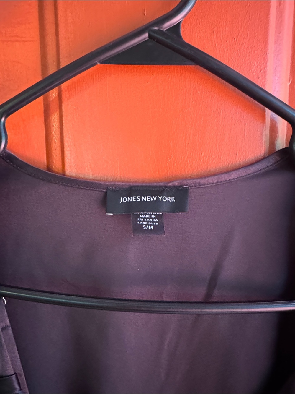 Jones New York Black Satin Robe & Chemise Set with Cream Lace - Picture 3 of 14